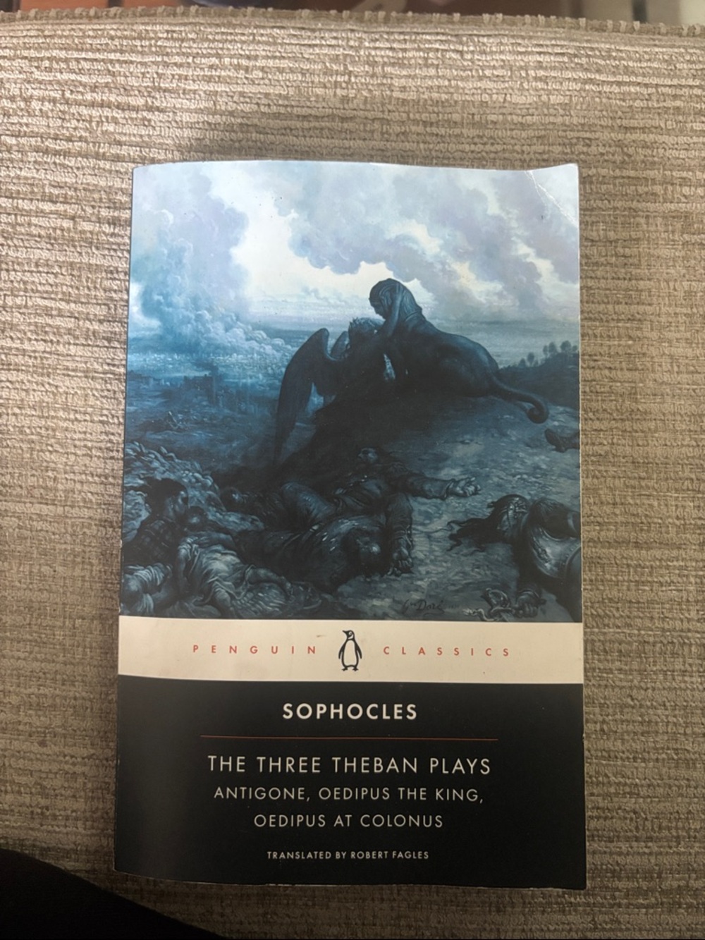 Penguin Classics Sophocles - The Three Theban Plays (Blue Cover)